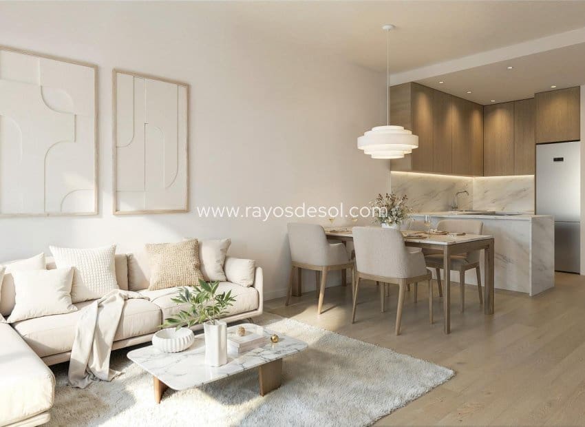 2 quarto Apartamento para venda em Finestrat com piscina - 395 000 € (Ref: 9901348)