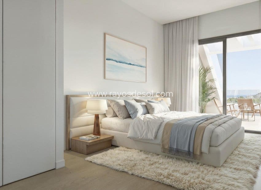 3 sypialnia Apartament na sprzedaż w Finestrat z basenem - 452 000 € (Ref: 9901349)