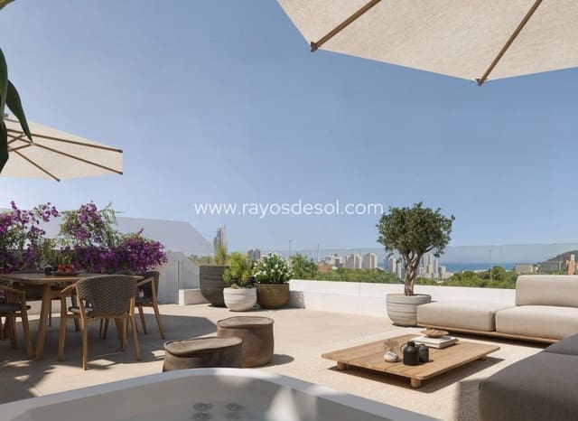 Ático de 2 habitaciones en Balcón de Finestrat - Terra Marina, Finestrat en venta con piscina - 470.000 € (Ref: 9901351)
