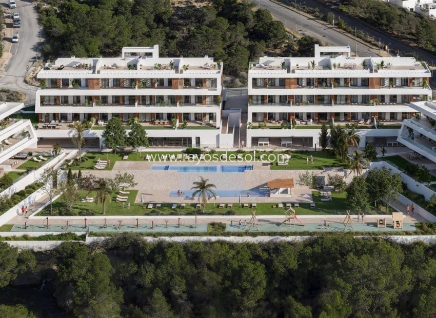 2 Zimmer Penthouse zu verkaufen in Finestrat mit Pool - 470.000 € (Ref: 9901351)