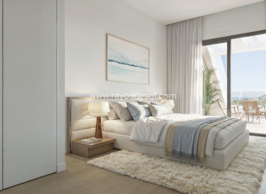 2 Zimmer Penthouse zu verkaufen in Finestrat mit Pool - 470.000 € (Ref: 9901351)