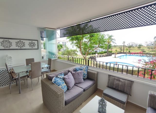 Apartamento de 2 habitaciones en Hacienda Riquelme Golf, Murcia ciudad en venta con piscina - 199.995 € (Ref: 9925168)