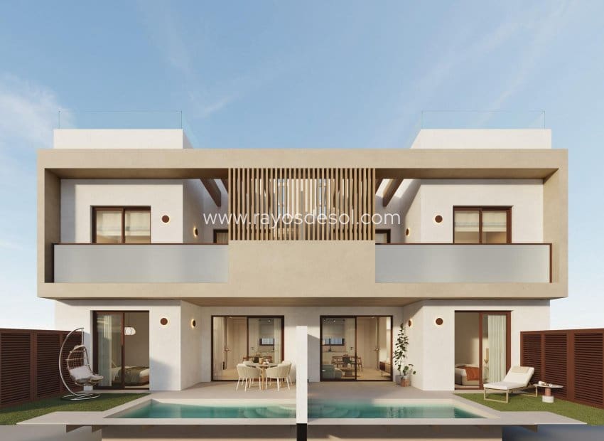 2 sovrum Lägenhet till salu i San Pedro del Pinatar med pool - 309 900 € (Ref: 9928243)