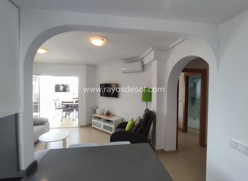 Apartamento de 2 habitaciones en Hacienda Riquelme en venta con piscina - 224.995 € (Ref: 9940743)