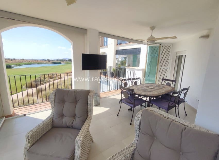 Apartamento de 2 habitaciones en Hacienda Riquelme en venta con piscina - 224.995 € (Ref: 9940743)