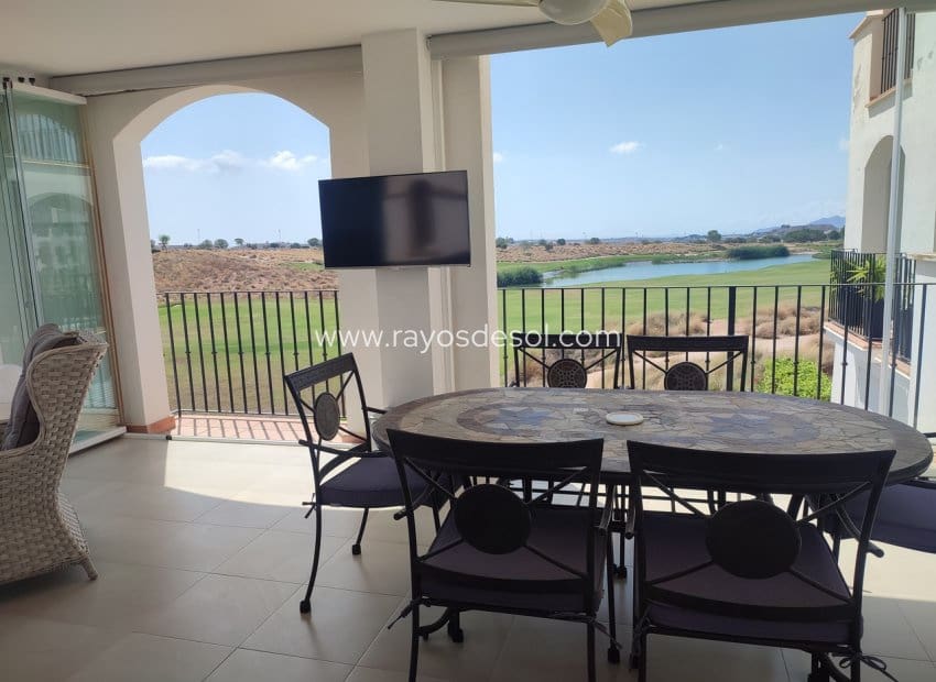 Apartamento de 2 habitaciones en Hacienda Riquelme en venta con piscina - 224.995 € (Ref: 9940743)