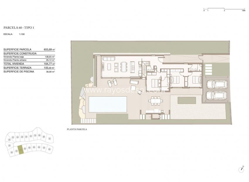 3 sovrum Villa till salu i Las Colinas Golf med pool - 1 090 000 € (Ref: 9956273)