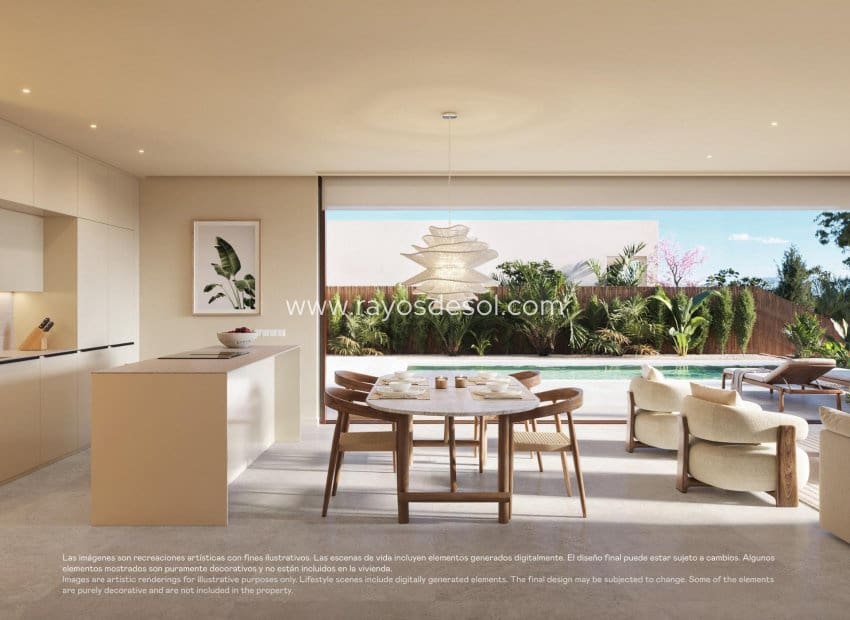 3 sovrum Villa till salu i Las Colinas Golf med pool - 1 090 000 € (Ref: 9956273)