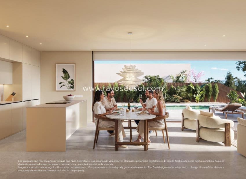 3 sovrum Villa till salu i Las Colinas Golf med pool - 1 090 000 € (Ref: 9956273)