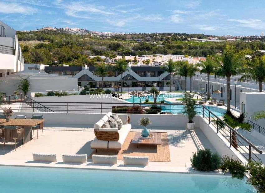 2 slaapkamer Penthouse te koop in Alfaz del Pi / L'Alfas del Pi met zwembad - € 327.000 (Ref: 9973737)