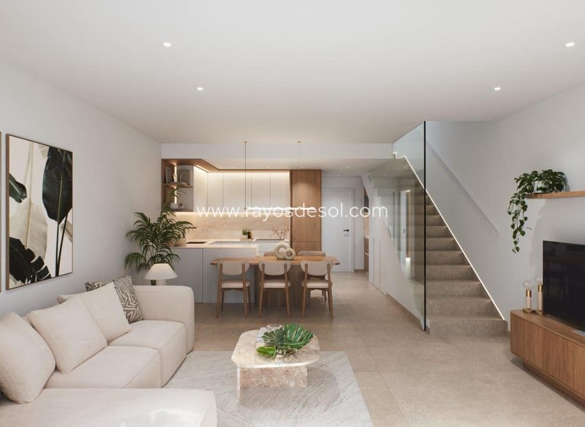 3 Zimmer Reihenhaus zu verkaufen in San Pedro del Pinatar mit Pool - 379.000 € (Ref: 9998984)
