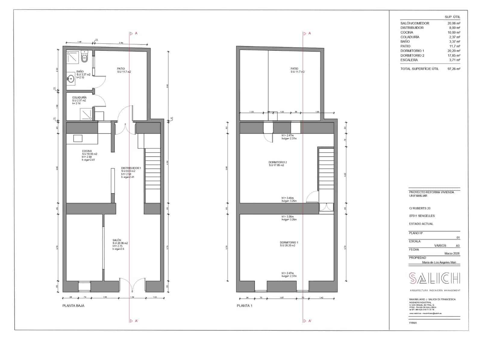 3 bedroom Townhouse for sale in Ruberts - € 390,000 (Ref: 10161693)