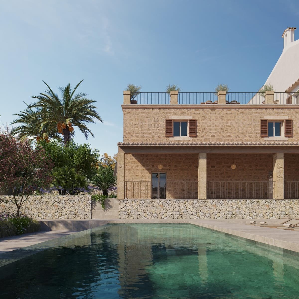 1 soveværelse Lejlighed til salg i Palma de Mallorca med swimmingpool - € 796.000 (Ref: 9247094)