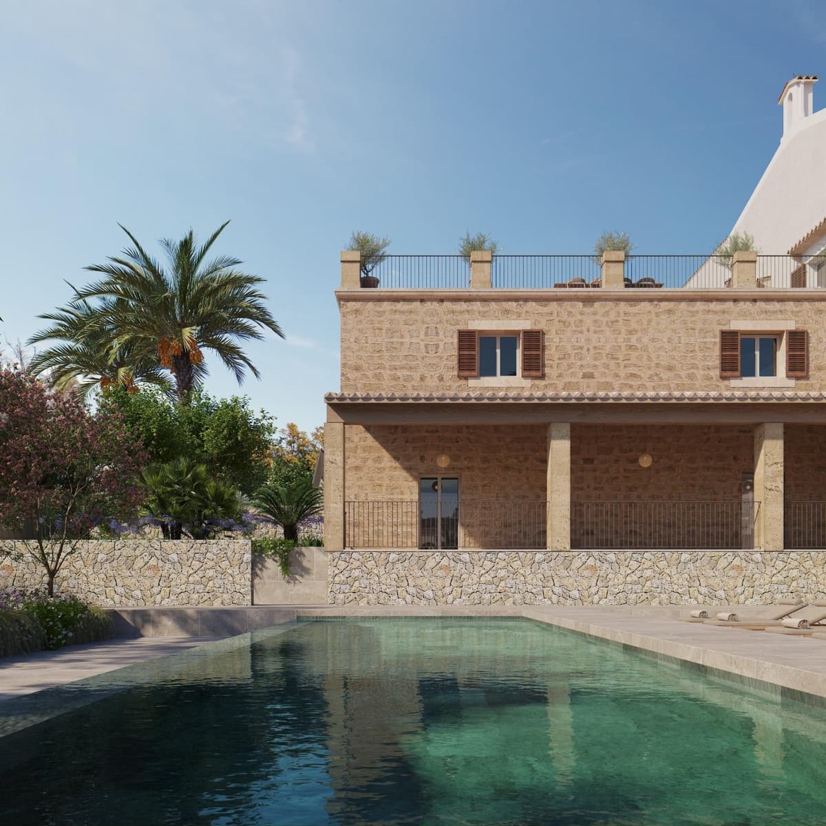 1 sovrum Lägenhet till salu i Palma de Mallorca med pool - 796 000 € (Ref: 9247094)