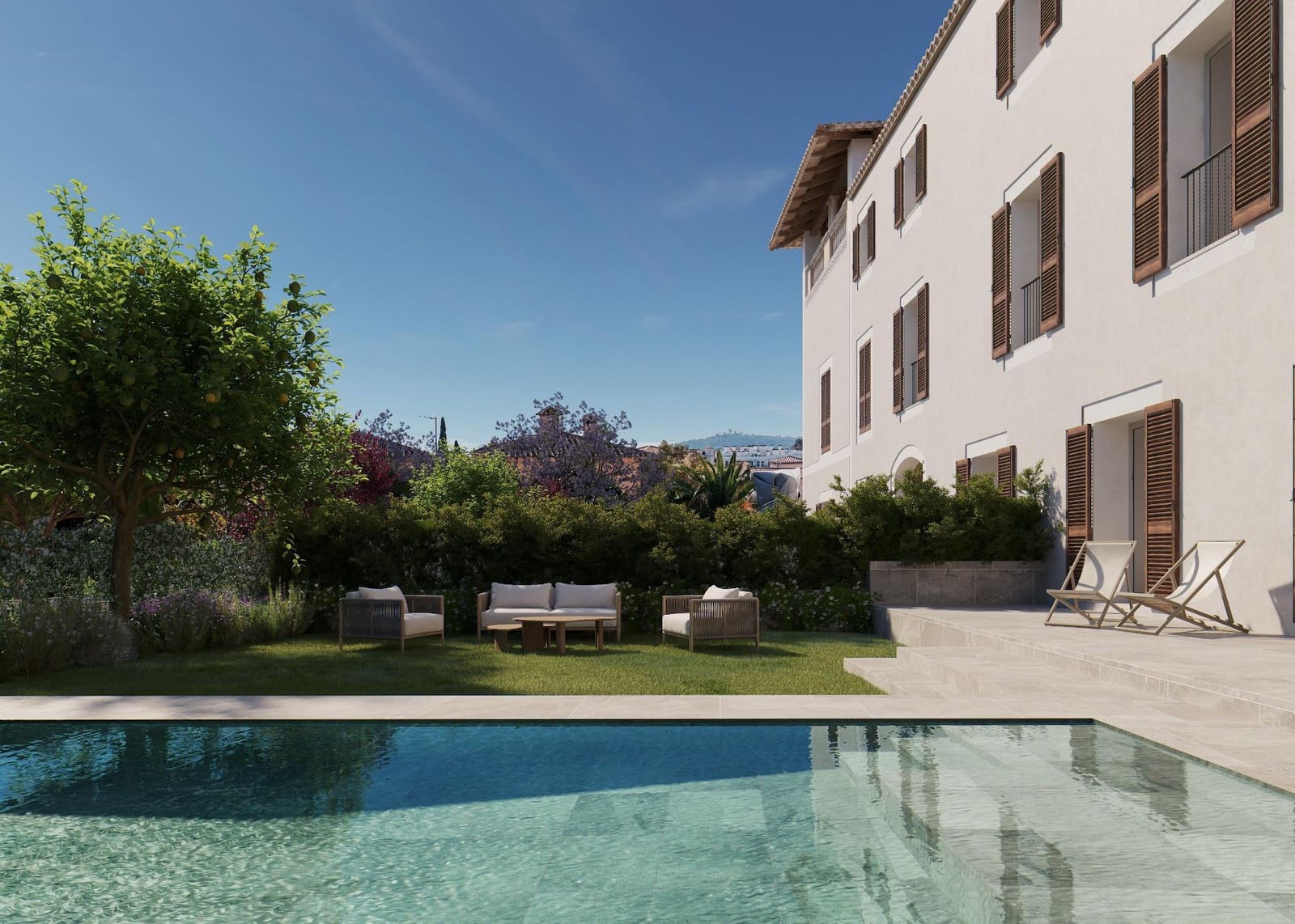 1 sovrum Lägenhet till salu i Palma de Mallorca med pool - 796 000 € (Ref: 9247094)