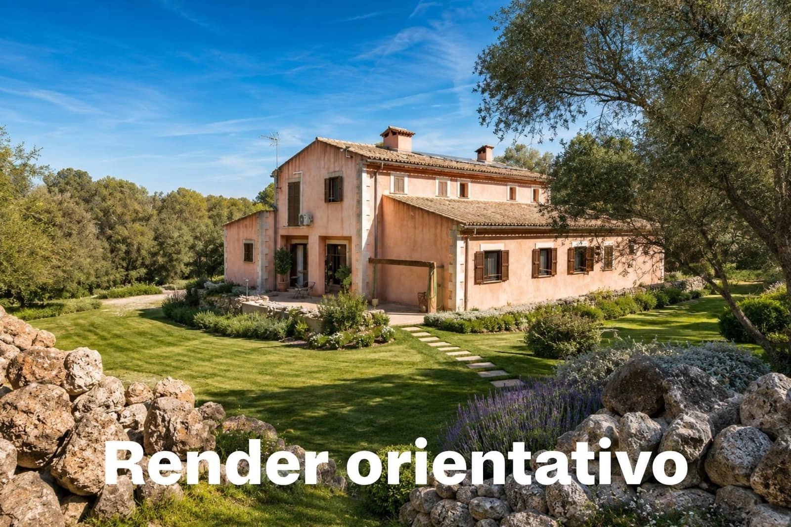 5 bedroom Finca/Country House for sale in Sencelles with garage - € 1,250,000 (Ref: 9656269)