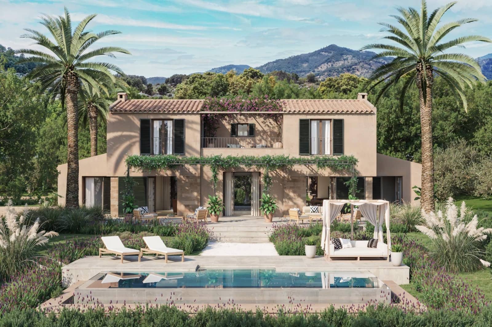 7 soveværelse Finca/Landehus til salg i Selva med swimmingpool garage - € 4.500.000 (Ref: 9739004)