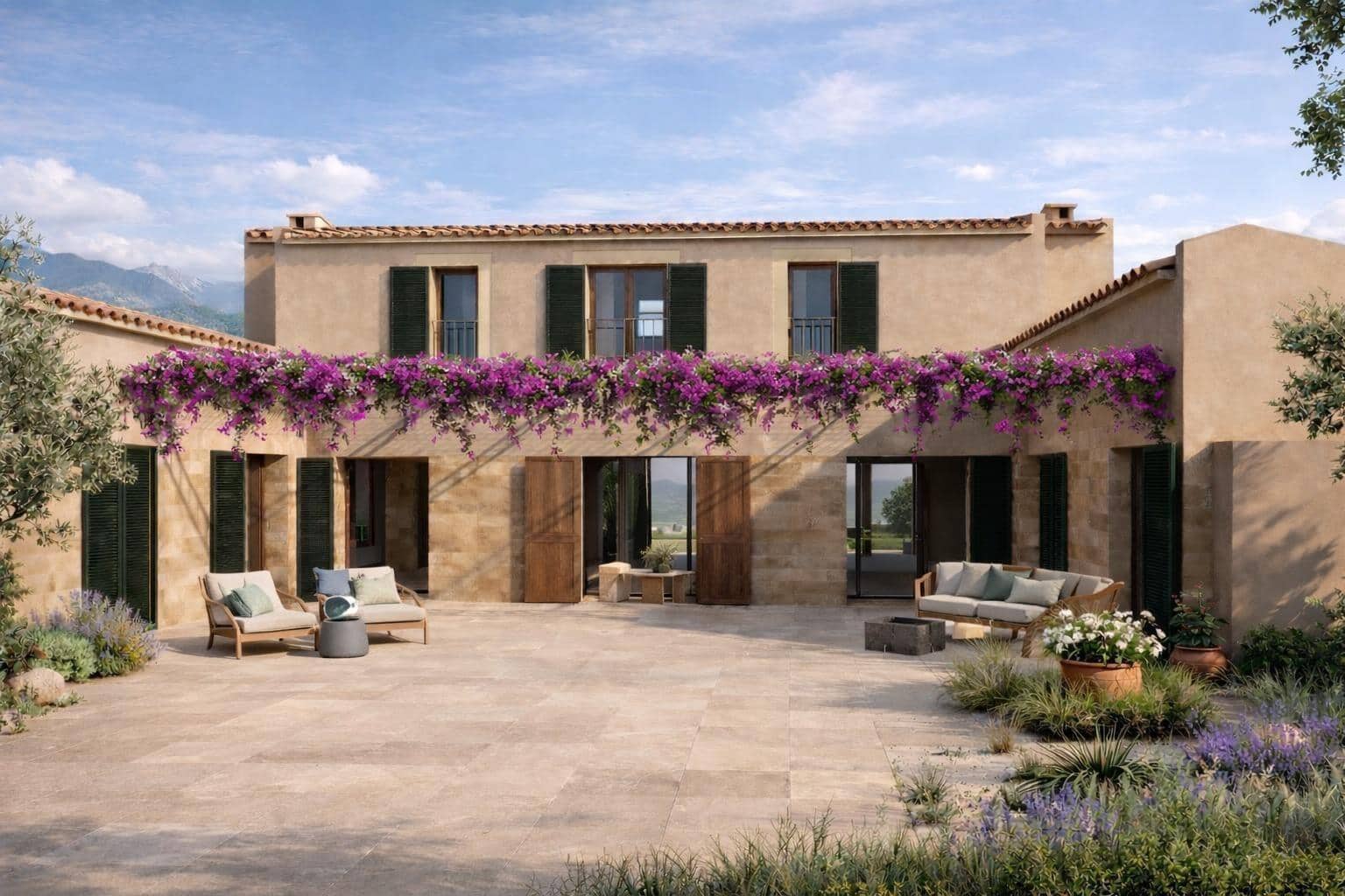 7 soveværelse Finca/Landehus til salg i Selva med swimmingpool garage - € 4.500.000 (Ref: 9739004)