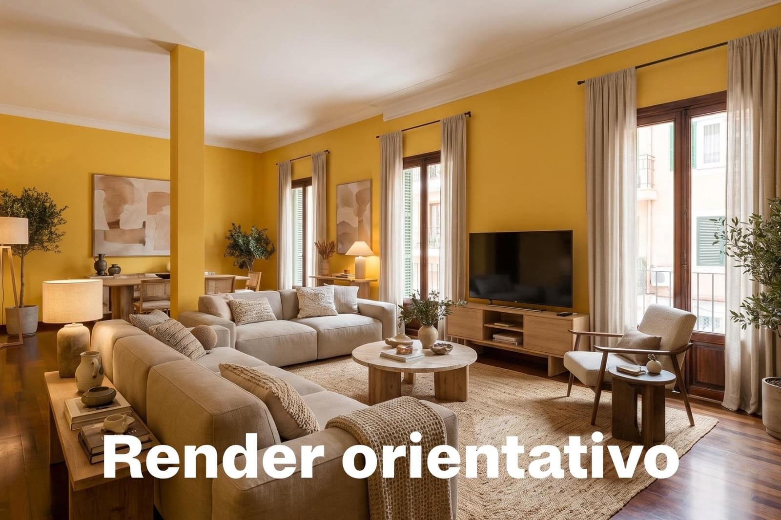 8 Zimmer Wohnung zu verkaufen in Palma de Mallorca - 1.100.000 € (Ref: 9911218)