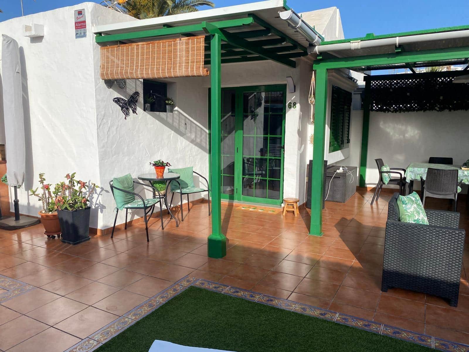2 Zimmer Bungalow zu vermieten in San Bartolome de Tirajana mit Pool - 1.400 € (Ref: 10035487)