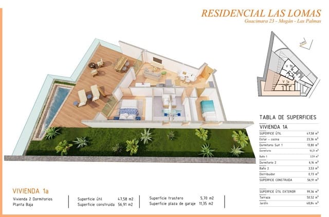 Bauplatz zu verkaufen in Patalavaca, Mogán - 575.000 € (Ref: 7977262)