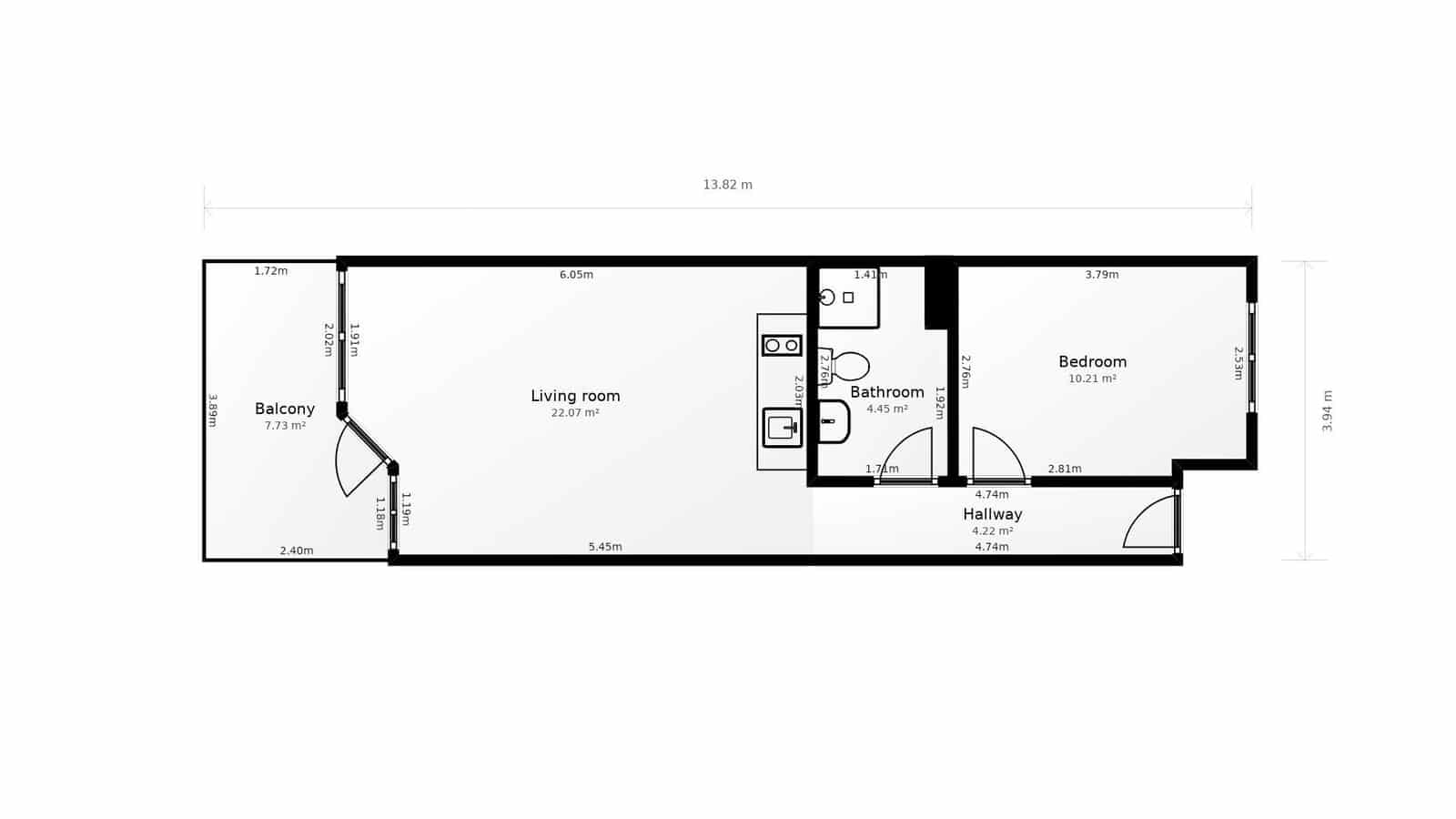 1 slaapkamer Appartement te koop in Arguineguin - € 249.900 (Ref: 9602800)