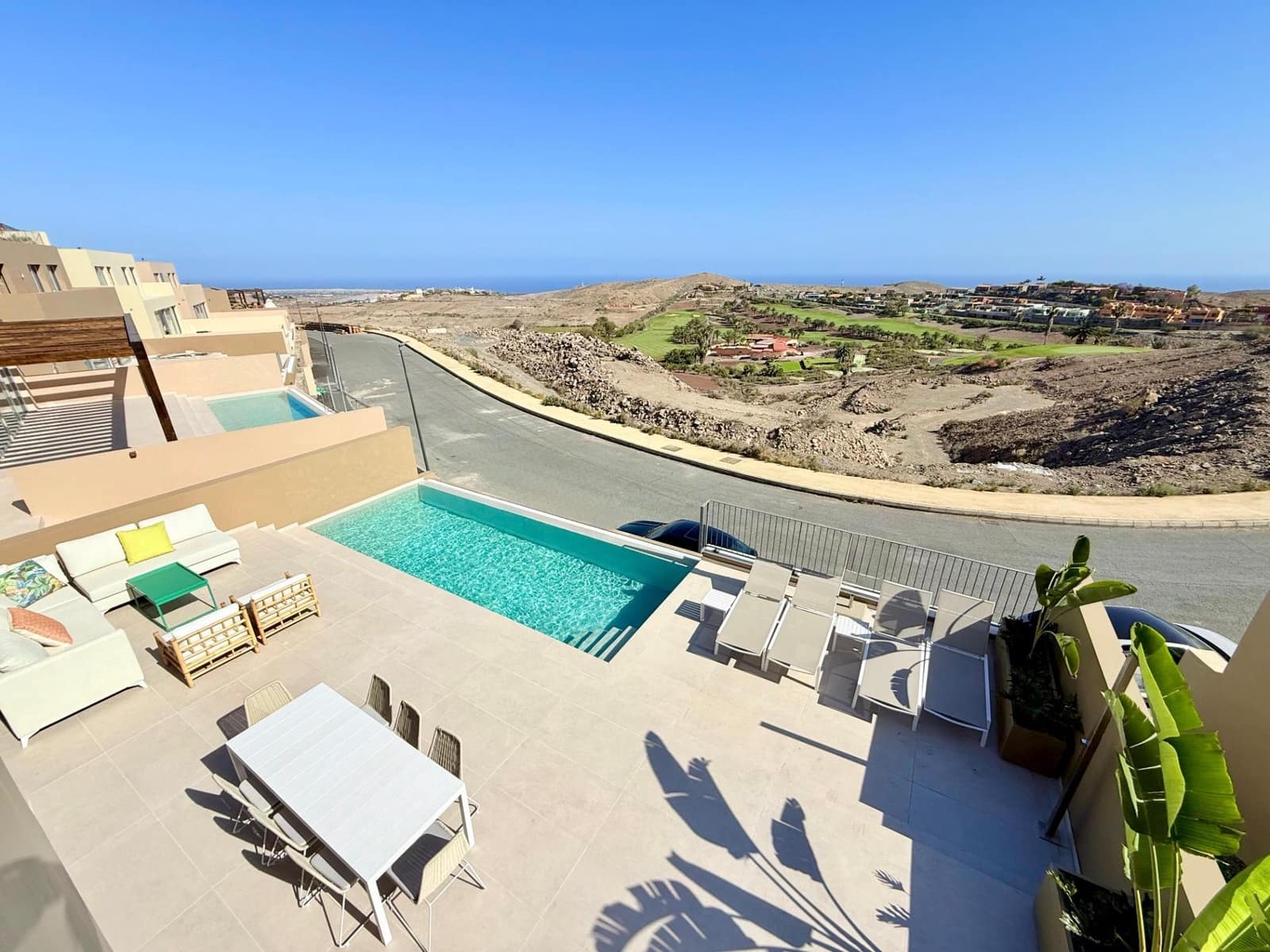 3 Zimmer Villa zu vermieten in Salobre Golf mit Garage - 4.500 € (Ref: 9602817)