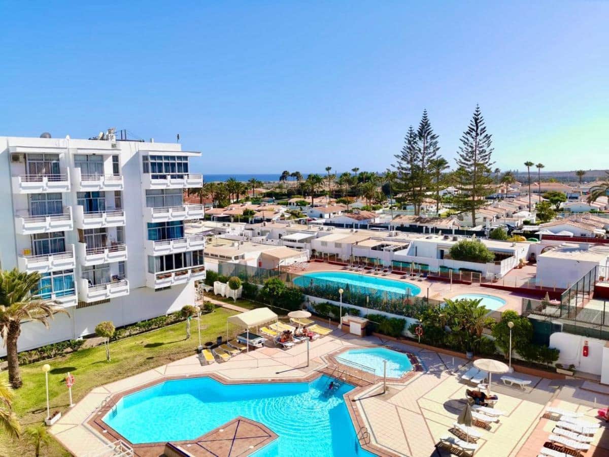 2 quarto Apartamento para arrendar em Playa del Ingles com piscina - 1 350 € (Ref: 9940067)