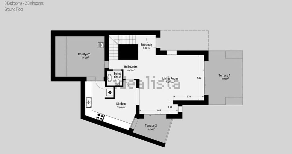 3 bedroom Townhouse for sale in Marbella - € 539,000 (Ref: 9288447)