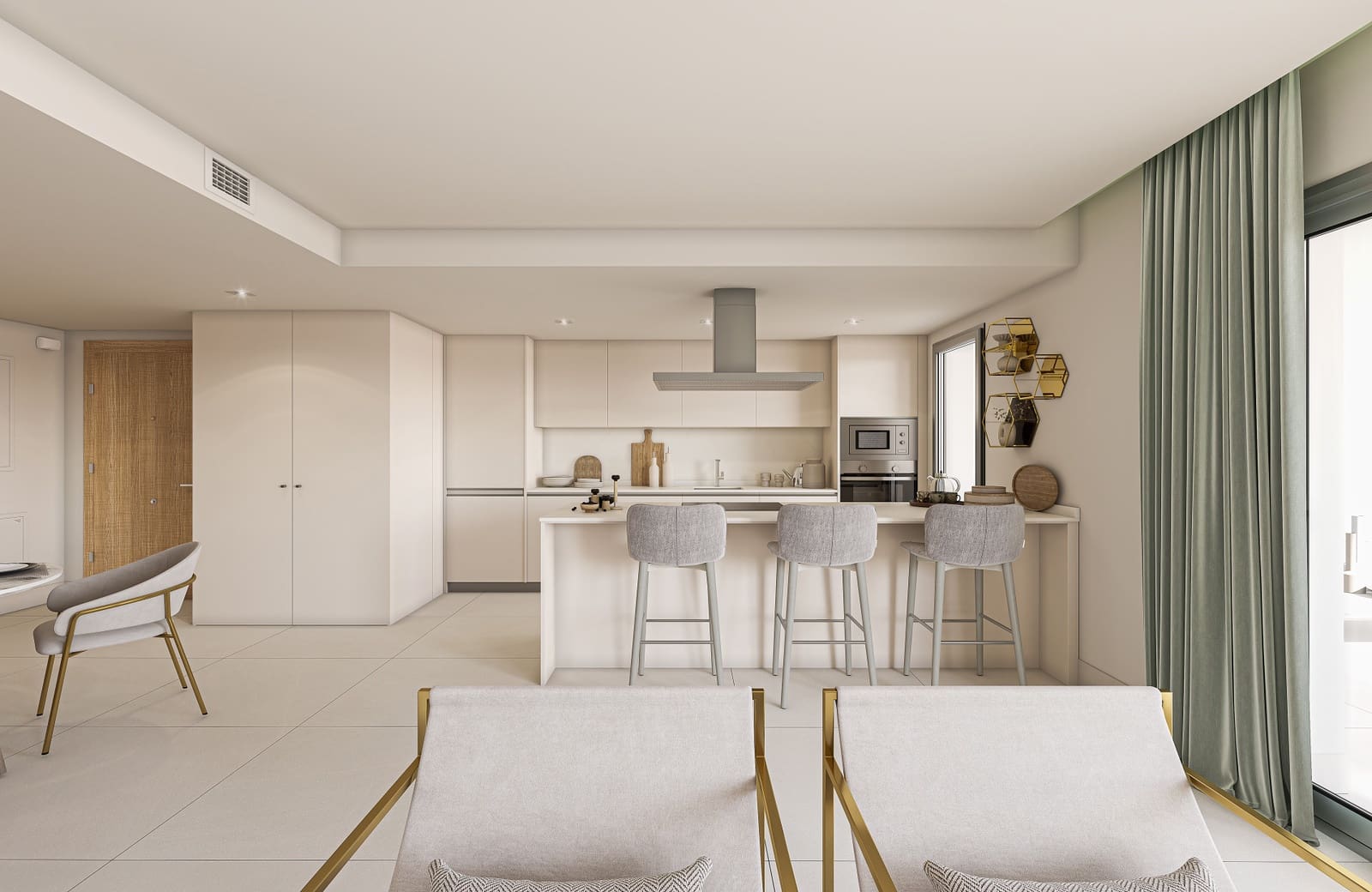 Apartamento de 2 habitaciones en Manilva en venta con piscina garaje - 390.000 € (Ref: 10019854)