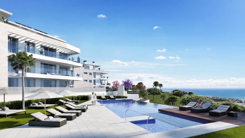 2 bedroom Apartment for sale in Mijas Costa with pool garage - € 342,800 (Ref: 6200079)