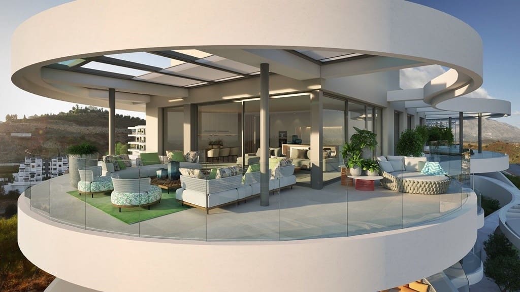 3 sypialnia Apartament na sprzedaż w Benahavis z basenem garażem - 1 395 000 € (Ref: 6200087)