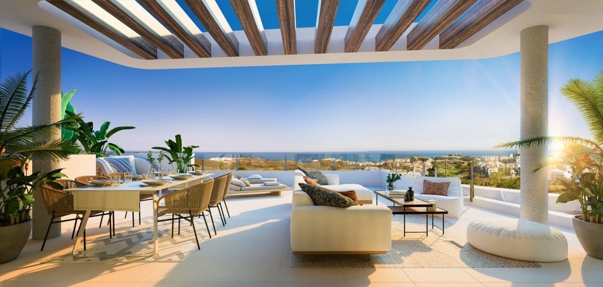 3 soverom Leilighet til salgs i Mijas med svømmebasseng garasje - € 399 000 (Ref: 6200213)