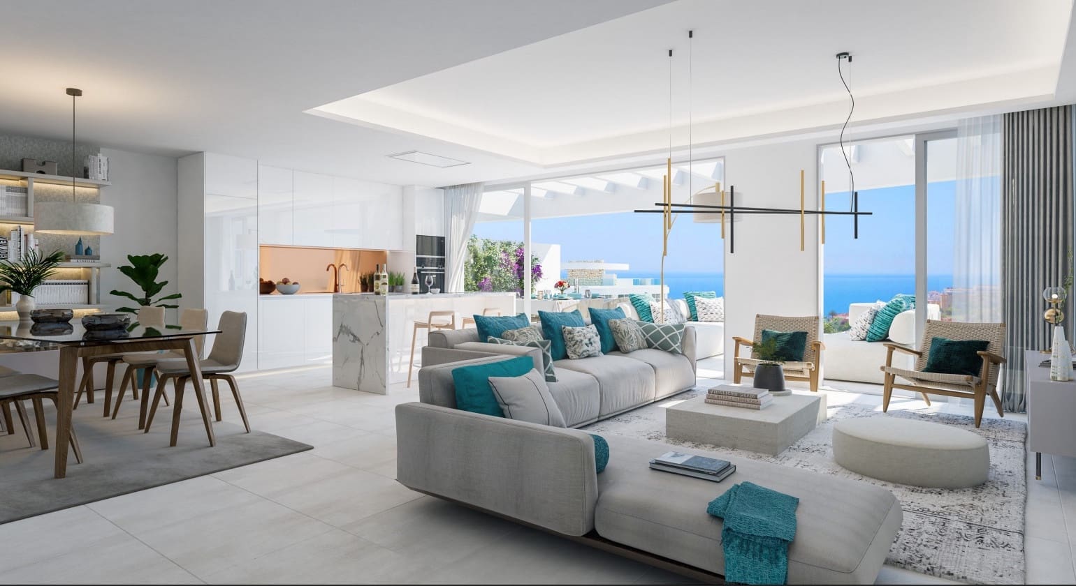 2 bedroom Apartment for sale in La Cala de Mijas with pool garage - € 520,000 (Ref: 6970279)