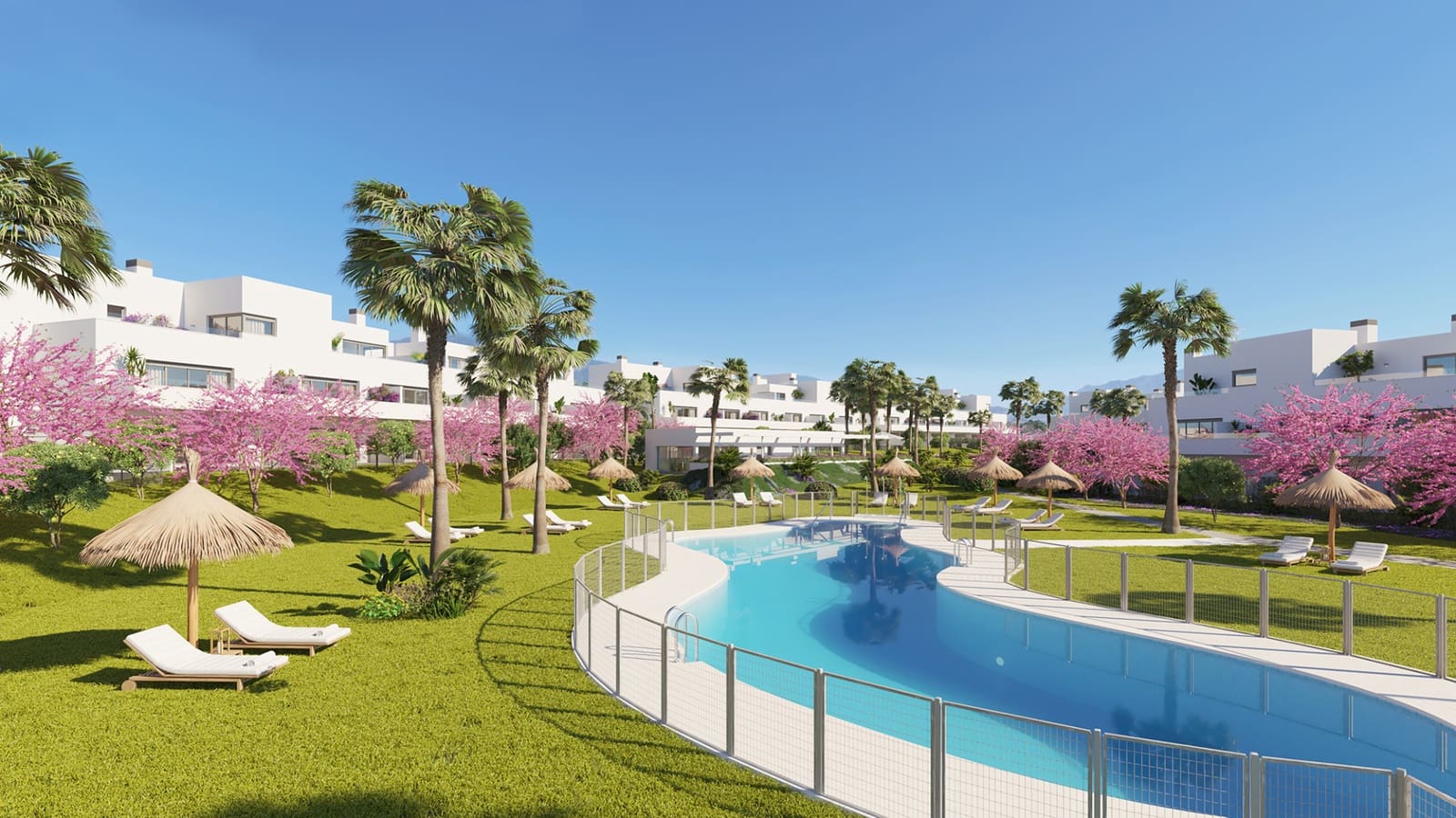 Apartamento de 3 habitaciones en New Golden Mile en venta con piscina garaje - 524.600 € (Ref: 7991396)