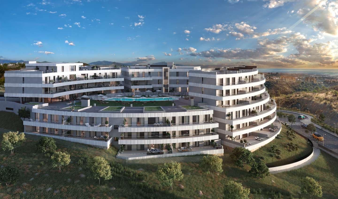 2 soveværelse Lejlighed til salg i New Golden Mile med swimmingpool garage - € 568.000 (Ref: 7991416)