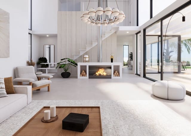 4 soverom Villa til salgs i El Chaparral, Mijas med svømmebasseng garasje - € 1 425 000 (Ref: 7991461)