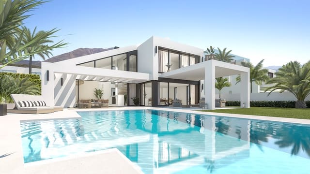 4 sypialnia Willa na sprzedaż w El Chaparral, Mijas z basenem garażem - 1 420 000 € (Ref: 7991461)