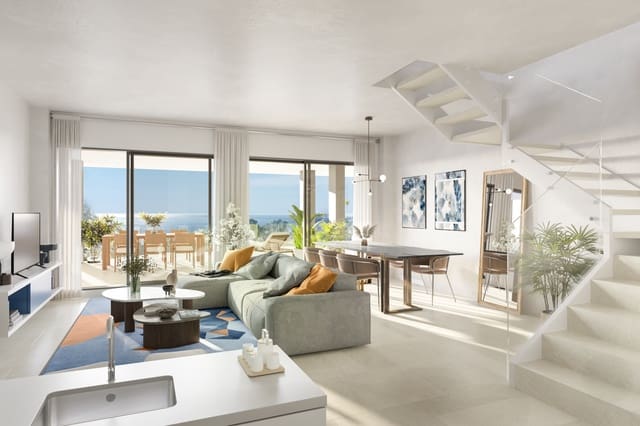 3 chambre Penthouse à vendre à Benalmadena Costa, Benalmádena avec piscine garage - 699 000 € (Ref: 7991463)