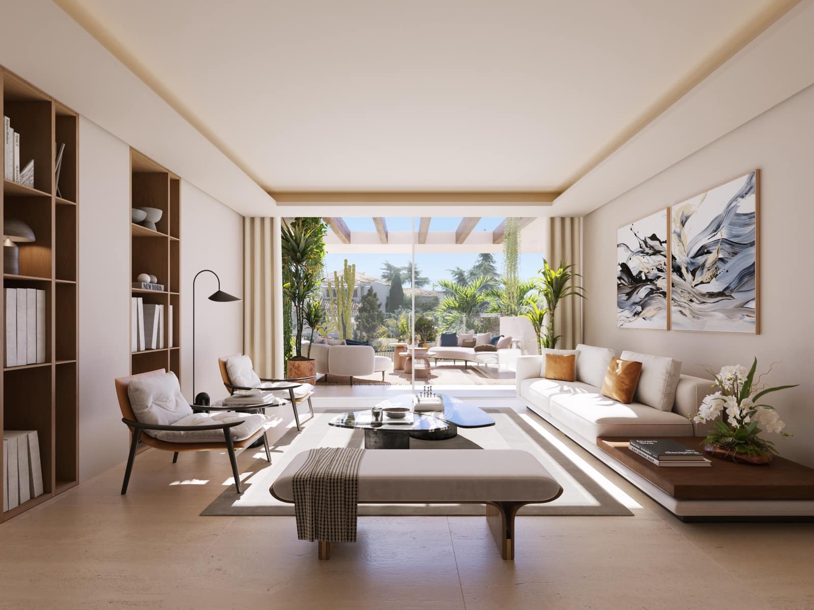 Apartamento de 4 habitaciones en Golden Mile en venta con piscina garaje - 5.055.000 € (Ref: 7992929)