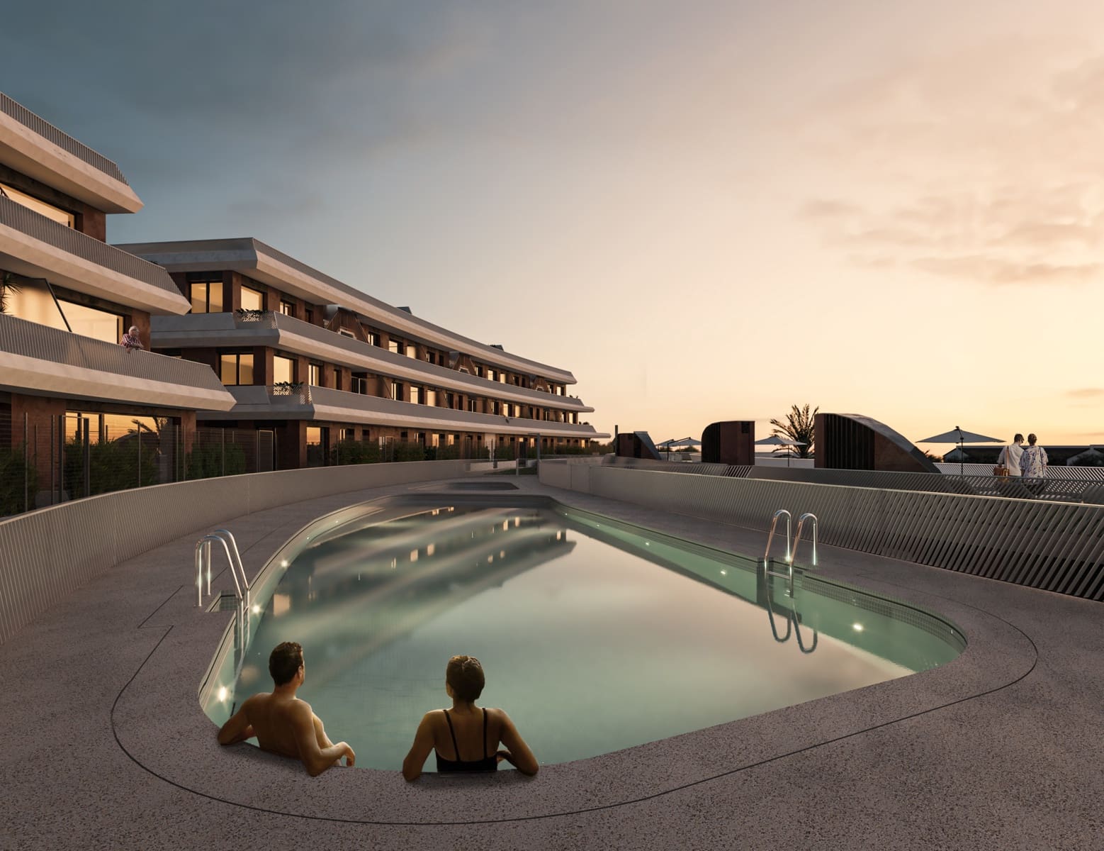2 sovrum Lägenhet till salu i Mijas med pool garage - 314 000 € (Ref: 7994747)