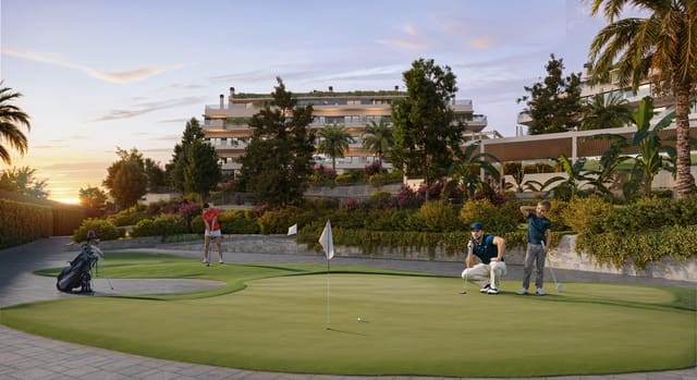 3 sypialnia Apartament na sprzedaż w El Chaparral, Mijas z basenem garażem - 550 000 € (Ref: 8332976)