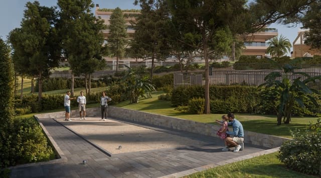 3 sypialnia Apartament na sprzedaż w El Chaparral, Mijas z basenem garażem - 550 000 € (Ref: 8332976)