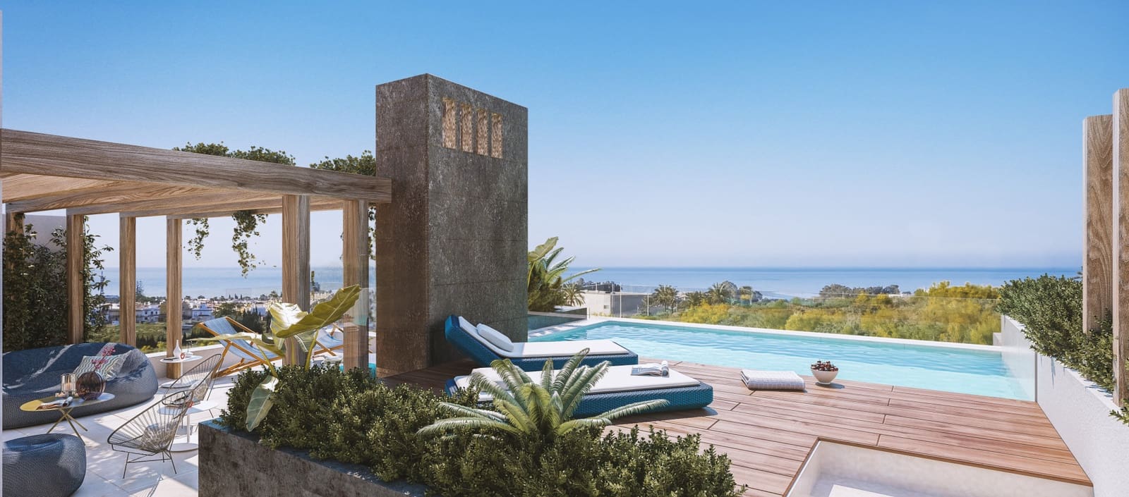 4 soveværelse Semi-Rækkehus til salg i Marbella med swimmingpool garage - € 1.499.000 (Ref: 8583542)