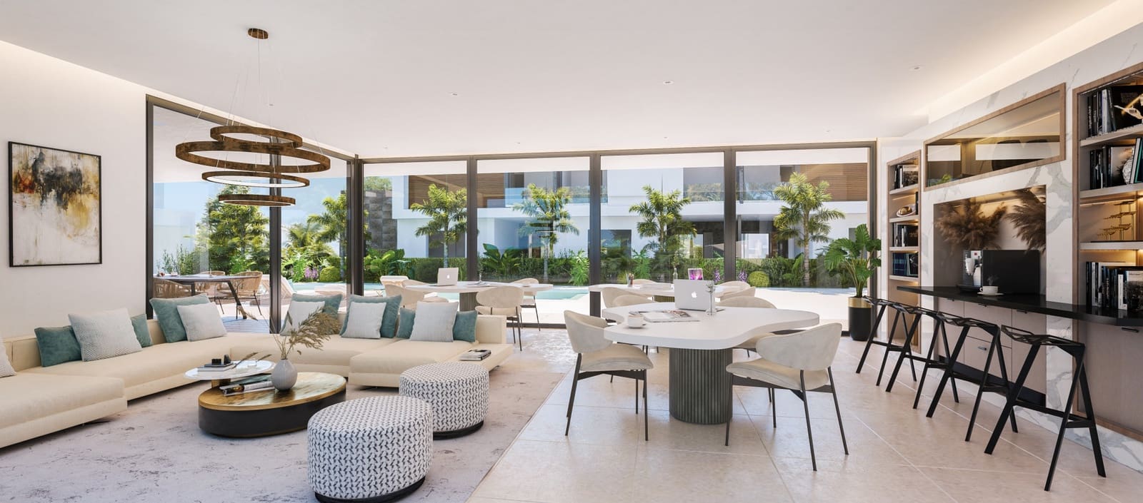 4 soveværelse Semi-Rækkehus til salg i Marbella med swimmingpool garage - € 1.499.000 (Ref: 8583542)
