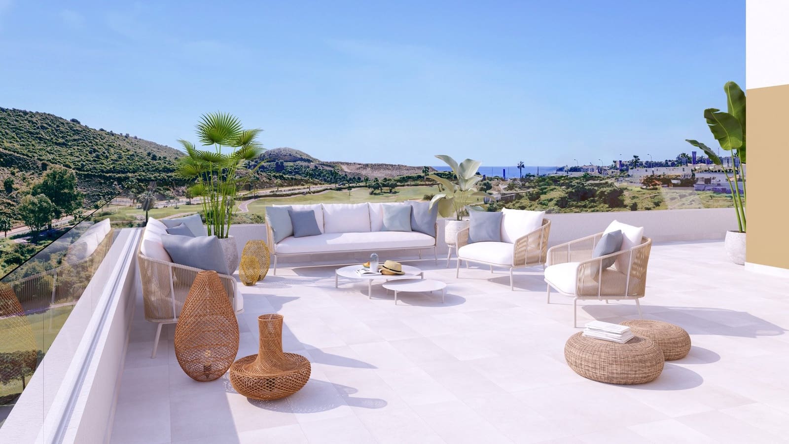 Apartamento de 3 habitaciones en La Cala de Mijas en venta con piscina garaje - 385.000 € (Ref: 8638201)