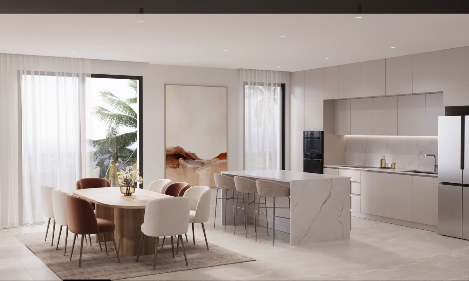 3 soverom Leilighet til salgs i New Golden Mile med svømmebasseng garasje - € 799 000 (Ref: 8658026)