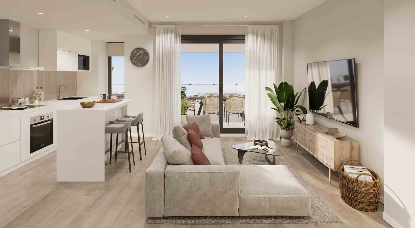 3 sypialnia Apartament na sprzedaż w Estepona z basenem garażem - 435 000 € (Ref: 8766295)