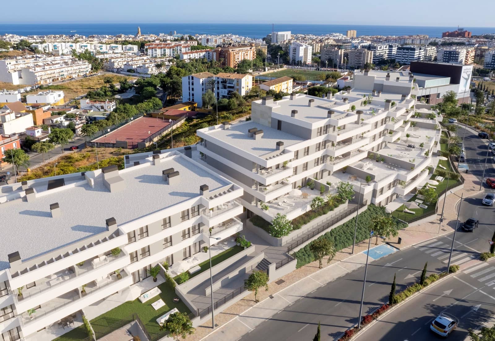 3 sypialnia Apartament na sprzedaż w Estepona z basenem garażem - 435 000 € (Ref: 8766295)