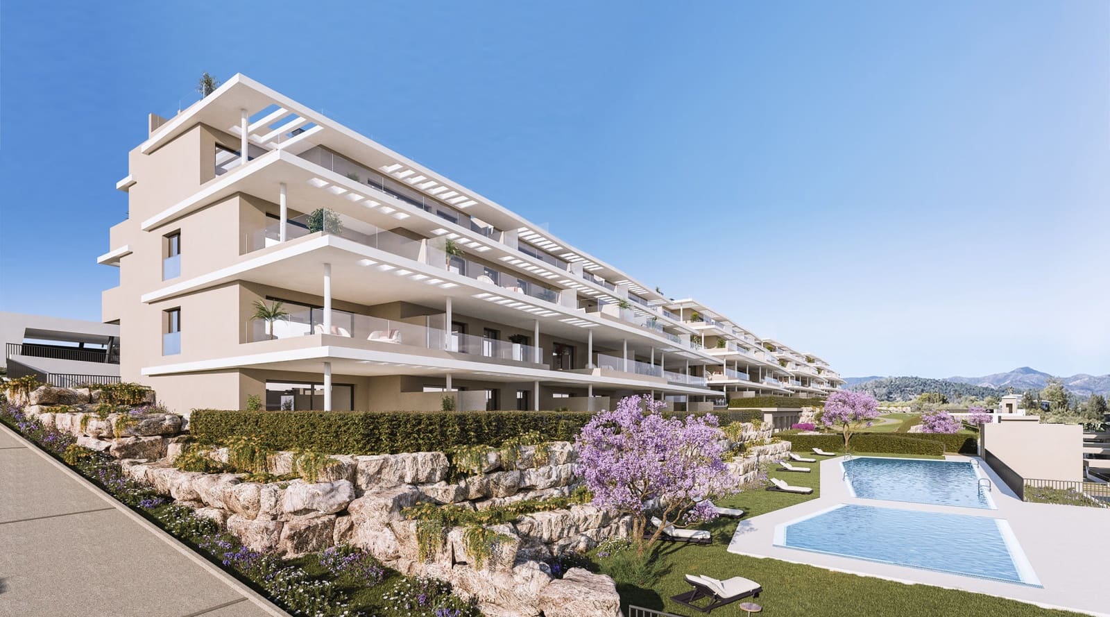 Apartamento de 3 habitaciones en New Golden Mile en venta con piscina garaje - 514.000 € (Ref: 8878287)